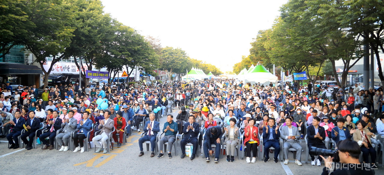 제3회 구미푸드페스티벌 개막식 특설무대